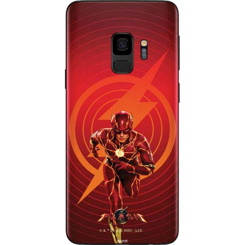 DC Comics The Flash Movie: Flash in Motion Galaxy S9 Skin